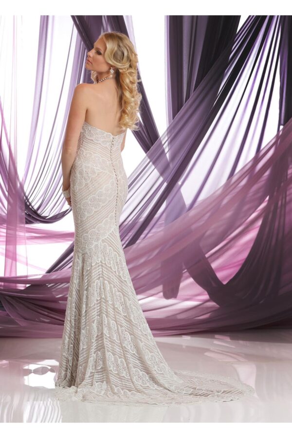 DaVinci Wedding Dress Style No. 50409 - Image 2