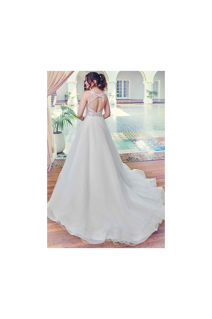 Ella Rosa Wedding Dress Style No. BE588 - Image 2