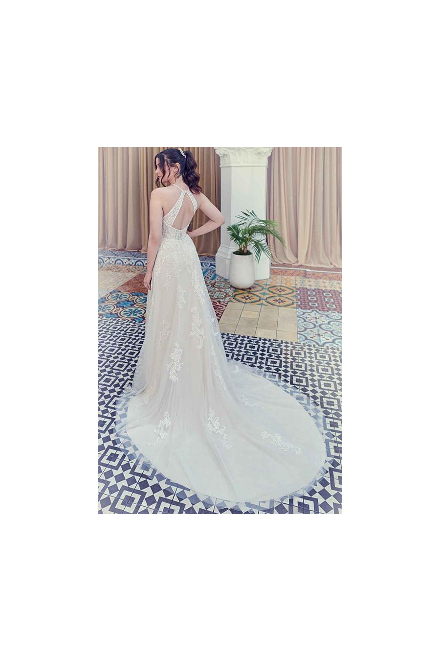 Ella Rosa Wedding Dress Style No. BE601 - Image 2