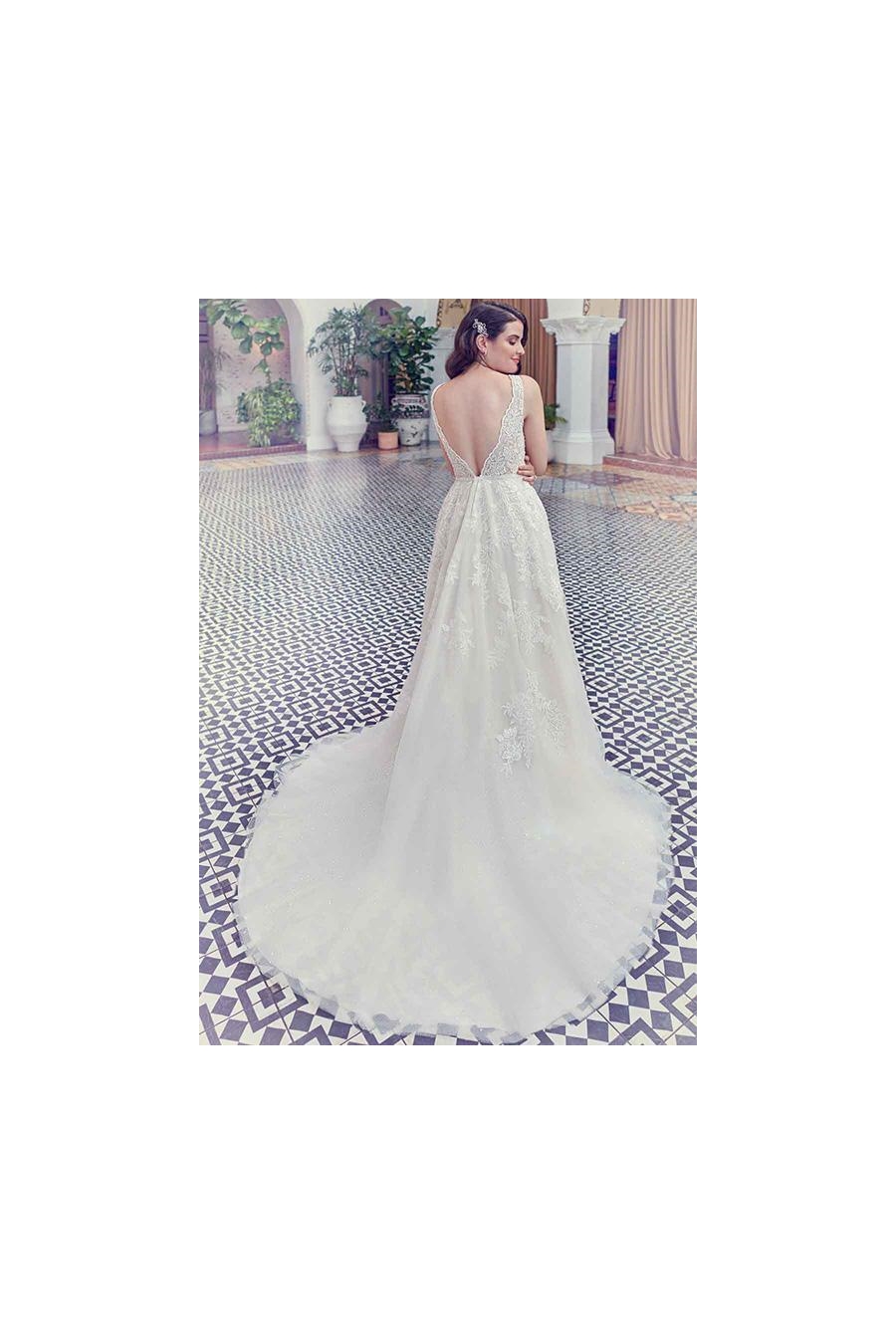 Ella Rosa Wedding Dress Style No. BE607 - Image 2