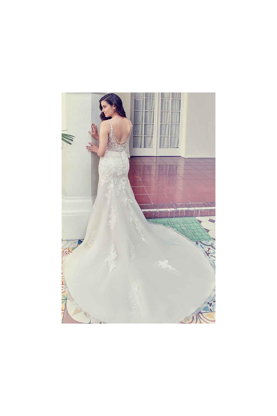 Ella Rosa Wedding Dress Style No. BE609 - Image 2
