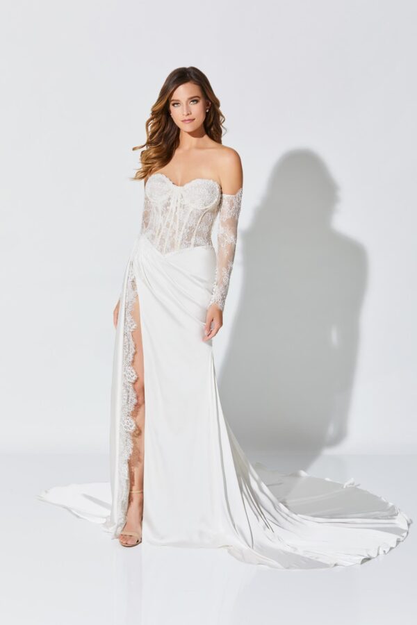 Cinderella Divine KV1057W: Enchanting Wedding Dress for the Modern Bride