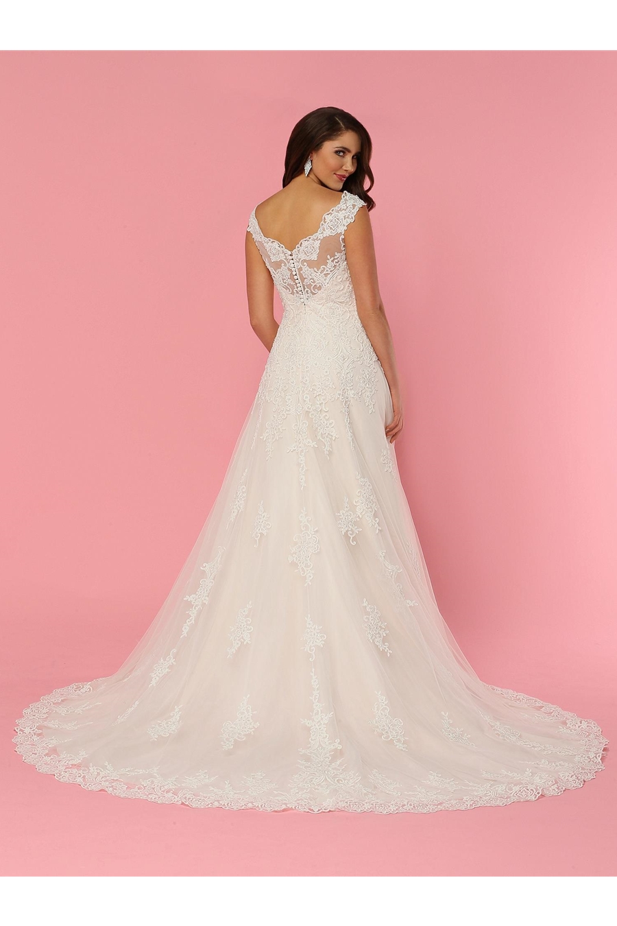 DaVinci Wedding Dress Style No. 50444 - Image 2