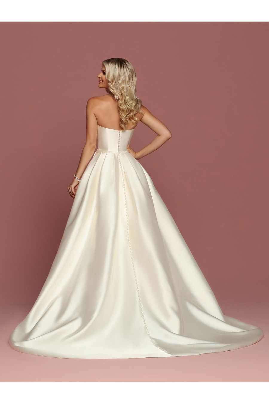 DaVinci Wedding Dress Style No. 50494 - Image 2