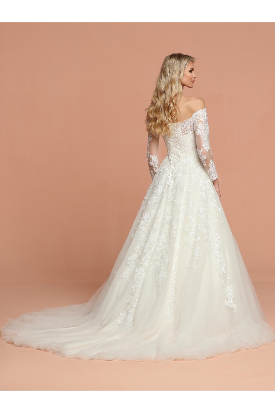 DaVinci Wedding Dress Style No. 50577 - Image 2