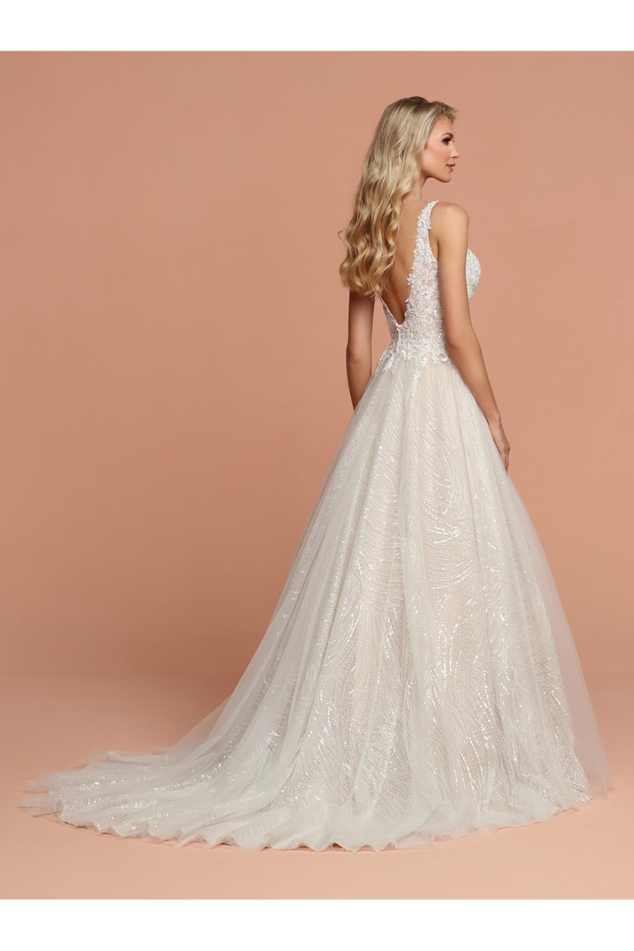 DaVinci Wedding Dress Style No. 50591 TO BRIDES HOUSE