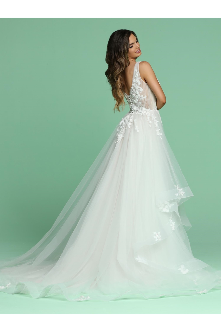 DaVinci Wedding Dress Style No. 50601 - Image 2