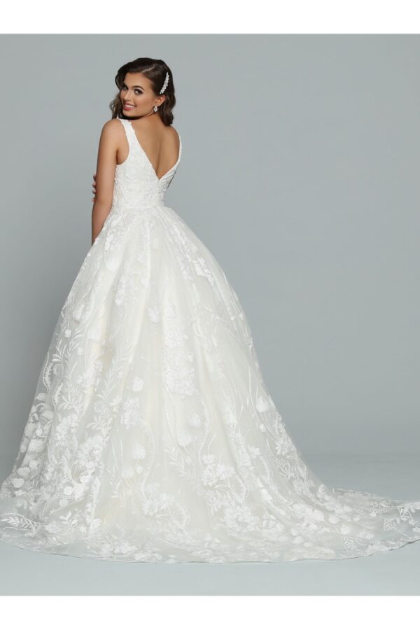 DaVinci Wedding Dress Style No. 50669 - Image 2