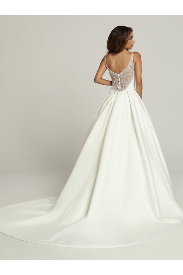DaVinci Wedding Dress Style No. 50690-LOM - Image 2