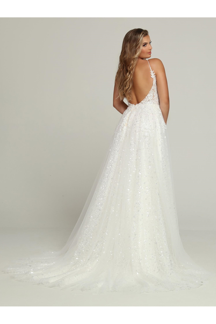 DaVinci Wedding Dress Style No. 50706 - Image 2