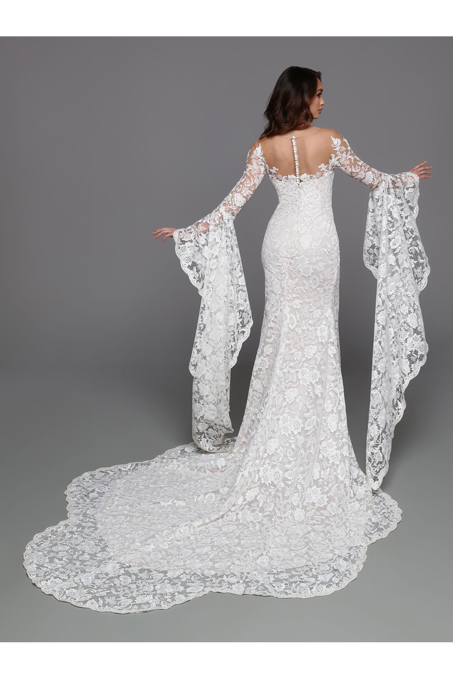 DaVinci Wedding Dress Style No. 50735 - Image 2