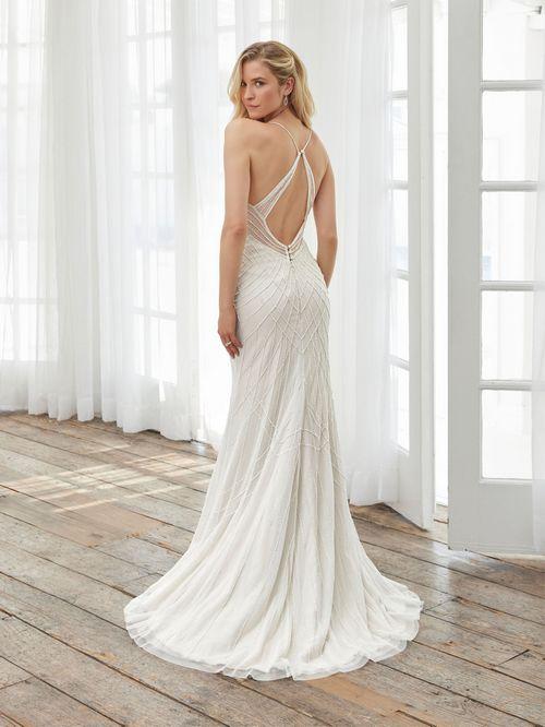 Adrainna Papell Platinum Destination Wedding Dress Style No. 40402 - Image 2