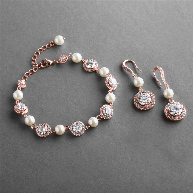 Bracelet & Earring Sets 4580BS-I-RG - Image 6