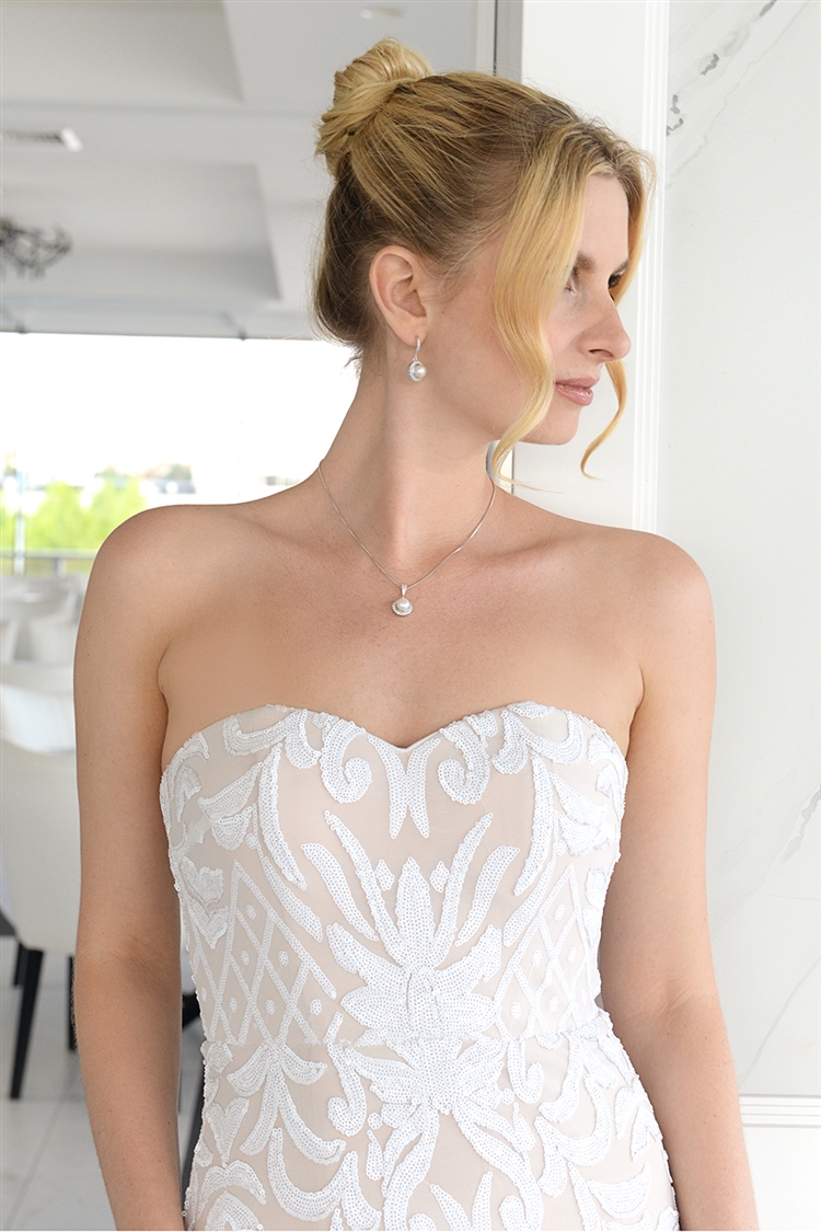 Necklace & Earrings Sets 4587S-S - Image 4