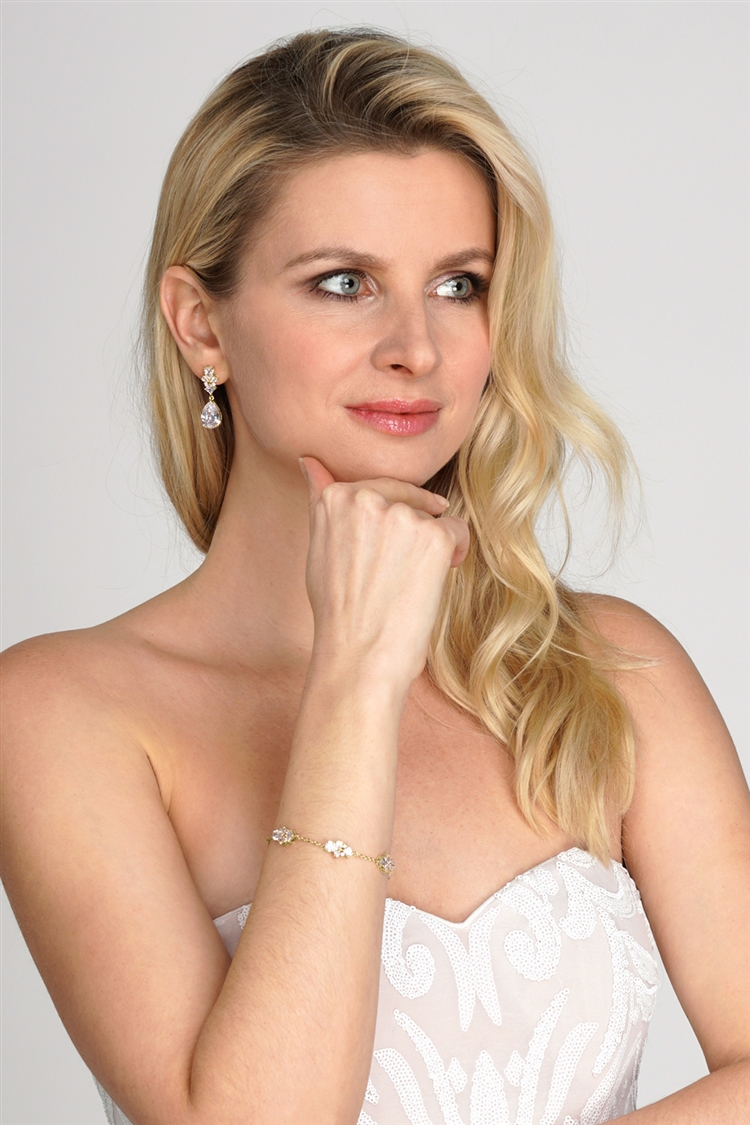 Bracelet & Earring Sets 4592BS-G - Image 2