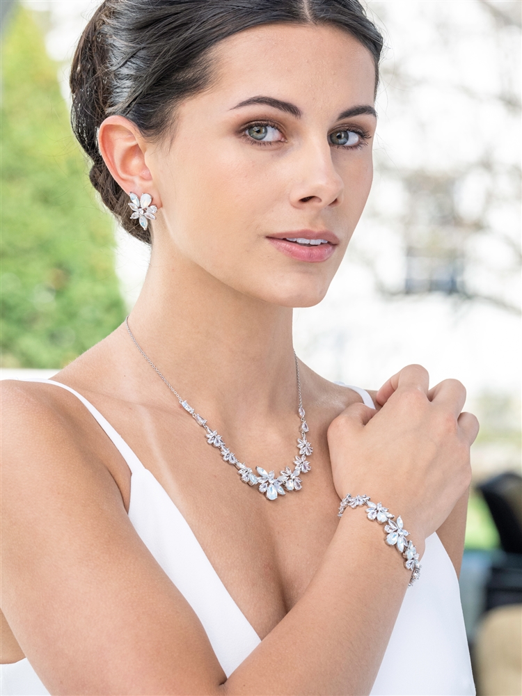 Necklace & Earrings Sets 4657S-OP-S - Image 2