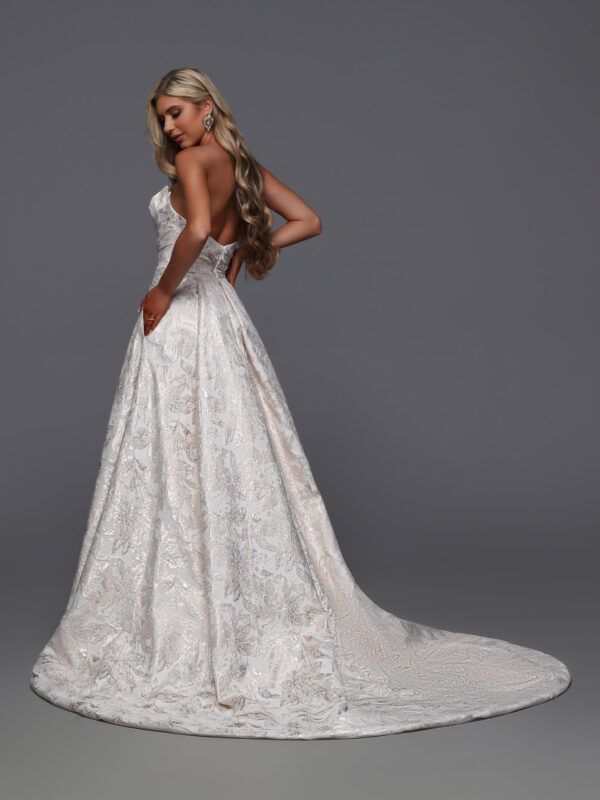 DaVinci Wedding Dress Style No. 50936-OP - Image 2
