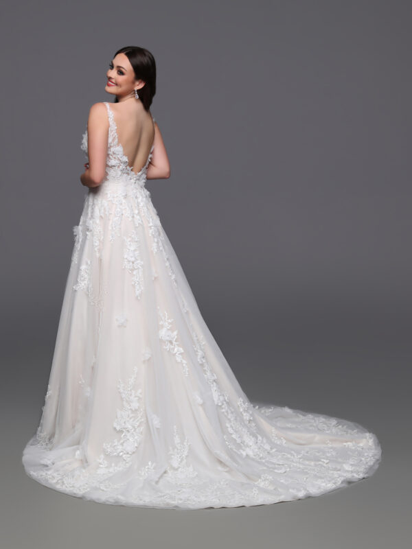 DaVinci Wedding Dress Style No. 50949 - Image 2